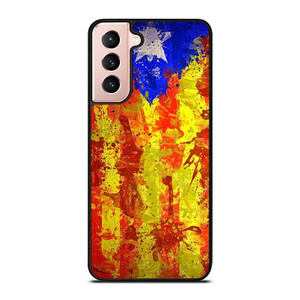 CATALONIA FLAG BRUSHES Samsung Galaxy S21 Case Cover