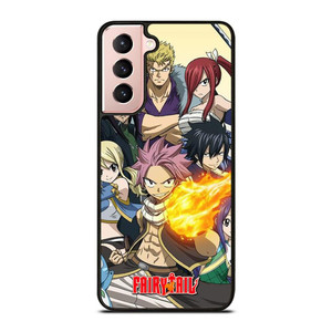 CHARACTER OF FAIRY TAIL ANIME Samsung Galaxy S21 Case Cover CHARACTER OF FAIRY TAIL ANIME Samsung Galaxy S21 Case Cover