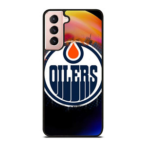 EDMONTON OILERS FIRE LOGO Samsung Galaxy S21 Case Cover EDMONTON OILERS FIRE LOGO Samsung Galaxy S21 Case Cover