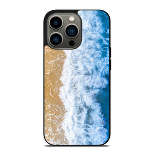 BLUE BEACH WAVES iPhone 13 Pro Case Cover BLUE BEACH WAVES iPhone 13 Pro Case Cover