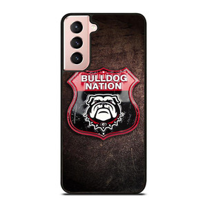 GEORGIA BULLDOGS RUSTY BADGE Samsung Galaxy S21 Case Cover GEORGIA BULLDOGS RUSTY BADGE Samsung Galaxy S21 Case Cover