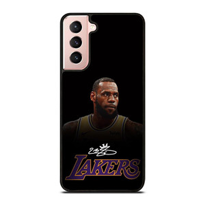LEBRON JAMES LA LAKERS AUTOGRAPH Samsung Galaxy S21 Case Cover