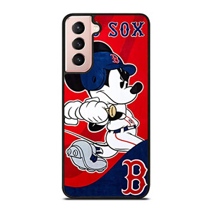 MICKEY MOUSE BOSTON RED SOX Samsung Galaxy S21 Case Cover