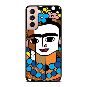 ROMERO BRITTO FRIDA KAHLO Samsung Galaxy S21 Case Cover ROMERO BRITTO FRIDA KAHLO Samsung Galaxy S21 Case Cover