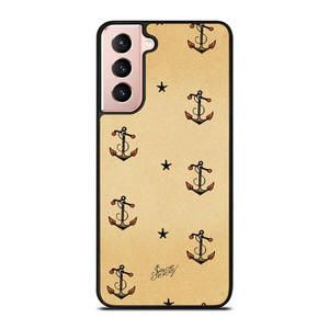 SAILOR JERRY ANCHOR PATTERN Samsung Galaxy S21 Case Cover SAILOR JERRY ANCHOR PATTERN Samsung Galaxy S21 Case Cover