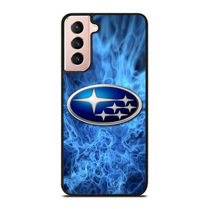 SUBARU BLUE FIRE LOGO Samsung Galaxy S21 Case Cover