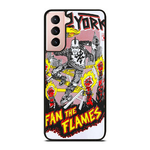 ZOO YORK FAN THE FLAMES Samsung Galaxy S21 Case Cover ZOO YORK FAN THE FLAMES Samsung Galaxy S21 Case Cover