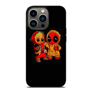 BABY DEADPOOL AND GROOOT iPhone 13 Pro Case Cover