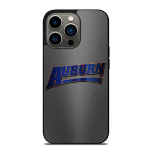 AUBURN TIGERS FOOTBALL METAL LOGO iPhone 13 Pro Case Cover
