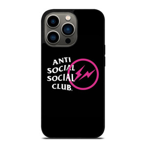 ANTI SOCIAL CLUB X FRAGMENT DESIGN iPhone 13 Pro Case Cover ANTI SOCIAL CLUB X FRAGMENT DESIGN iPhone 13 Pro Case Cover