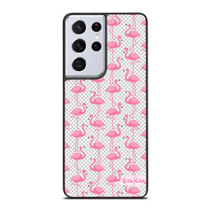 LILLY PULITZER FLAMINGO PATTERN Samsung Galaxy S21 Ultra Case Cover
