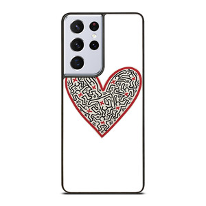LOVE KEITH HARING Samsung Galaxy S21 Ultra Case Cover