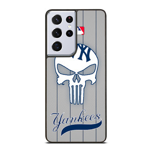 NEW YORK YANKEES THE PUNISHER MLB Samsung Galaxy S21 Ultra Case Cover