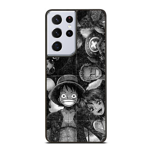 ONE PIECE BLACK WHITE GRUNGE ALL Samsung Galaxy S21 Ultra Case Cover ONE PIECE BLACK WHITE GRUNGE ALL Samsung Galaxy S21 Ultra Case Cover