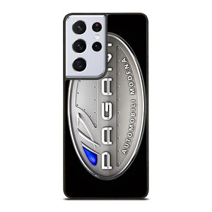 PAGANI AUTOMOBILI METAL LOGO Samsung Galaxy S21 Ultra Case Cover