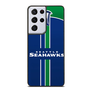 SEATTLE SEAHAWKS VERTICAL LOGO Samsung Galaxy S21 Ultra Case Cover