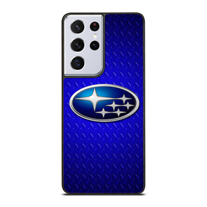 SUBARU BLUE METAL LOGO Samsung Galaxy S21 Ultra Case Cover