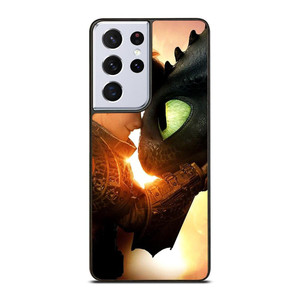 TOOTHLESS AND HICCUP  TRAIN YOUR DRAGON Samsung Galaxy S21 Ultra Case Cover