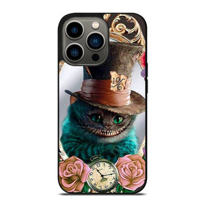 ALICE IN WONDERLAND CAT CUTE iPhone 13 Pro Case Cover