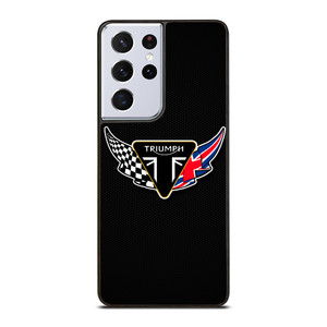 TRIUMPH BRITISH MOTORCYCLES Samsung Galaxy S21 Ultra Case Cover TRIUMPH BRITISH MOTORCYCLES Samsung Galaxy S21 Ultra Case Cover