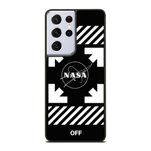 WHITE NASA OFF Samsung Galaxy S21 Ultra Case Cover