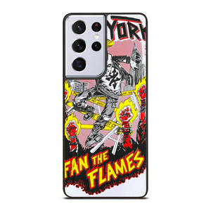 ZOO YORK FAN THE FLAMES Samsung Galaxy S21 Ultra Case Cover ZOO YORK FAN THE FLAMES Samsung Galaxy S21 Ultra Case Cover