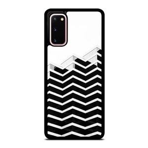 ZIG ZAG HALF PATTERN Samsung Galaxy S20 Case Cover ZIG ZAG HALF PATTERN Samsung Galaxy S20 Case Cover