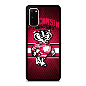 WISCONSIN BADGER FOOTBALL LOGO 2 Samsung Galaxy S20 Case Cover