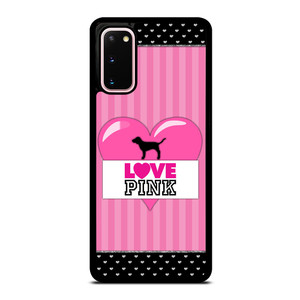 VICTORIA'S SECRET PINK LOVE Samsung Galaxy S20 Case Cover