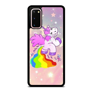UNICORN POOPING RAINBOW Samsung Galaxy S20 Case Cover