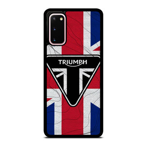 TRIUMPH MOTORCYCLE icon Samsung Galaxy S20 Case Cover TRIUMPH MOTORCYCLE icon Samsung Galaxy S20 Case Cover