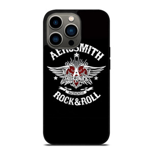 AEROSMITH ROCK AND ROLL BADGE iPhone 13 Pro Case Cover