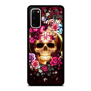SUGAR SKULL FLOWER 2 Samsung Galaxy S20 Case Cover SUGAR SKULL FLOWER 2 Samsung Galaxy S20 Case Cover