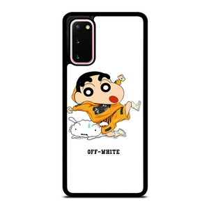 SHIN CHAN X OFF WHITE Samsung Galaxy S20 Case Cover SHIN CHAN X OFF WHITE Samsung Galaxy S20 Case Cover