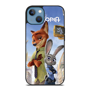 ZOOTOPIA NICK AND JUDY Disney iPhone 13 Case Cover ZOOTOPIA NICK AND JUDY Disney iPhone 13 Case Cover