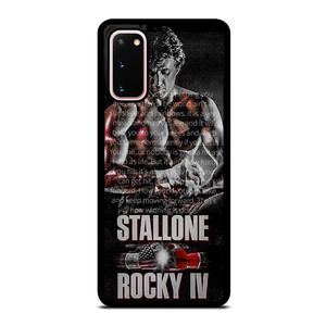 ROCKY BALBOA QUOTE ART Samsung Galaxy S20 Case Cover