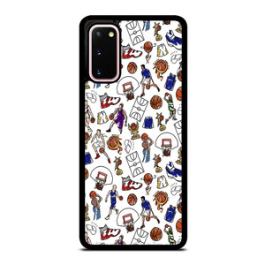 PLAYFUL BASKETBALL DOODLE ART Samsung Galaxy S20 Case Cover PLAYFUL BASKETBALL DOODLE ART Samsung Galaxy S20 Case Cover