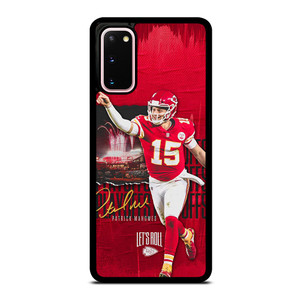 PATRICK MAHOMES KANSAS CITY CHIEFS Samsung Galaxy S20 Case Cover