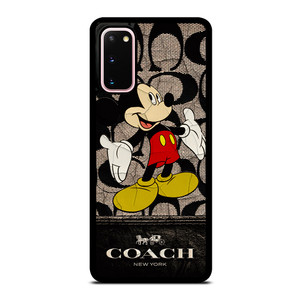 MICKEY MOUSE COACH NEW YORK Samsung Galaxy S20 Case Cover MICKEY MOUSE COACH NEW YORK Samsung Galaxy S20 Case Cover