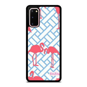 LILLY PULITZER FLAMINGO 2 Samsung Galaxy S20 Case Cover