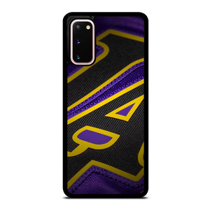 LA LAKERS LOGO JERSEY Samsung Galaxy S20 Case Cover LA LAKERS LOGO JERSEY Samsung Galaxy S20 Case Cover