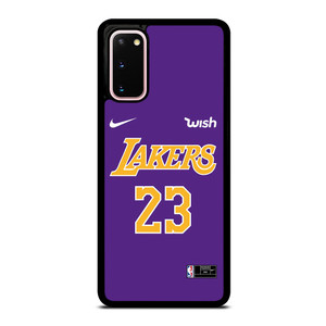LA LAKERS LEBRON JAMES JERSEY Samsung Galaxy S20 Case Cover LA LAKERS LEBRON JAMES JERSEY Samsung Galaxy S20 Case Cover