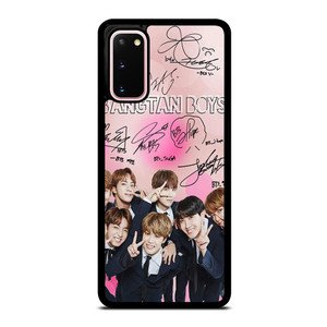 KPOP BTS LOVE PINK SIGNATURE Samsung Galaxy S20 Case Cover