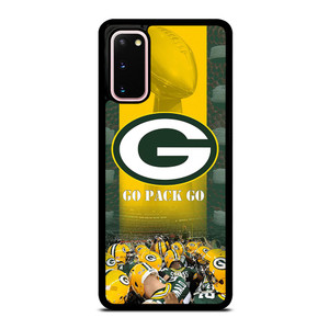 GREEN BAY PACKERS GO PACK GO Samsung Galaxy S20 Case Cover GREEN BAY PACKERS GO PACK GO Samsung Galaxy S20 Case Cover