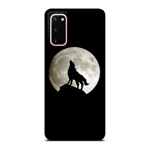 FULL MOON WOLF SILHOUETTE Samsung Galaxy S20 Case Cover FULL MOON WOLF SILHOUETTE Samsung Galaxy S20 Case Cover