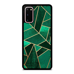 EMERALD AND COPPER GEOMETRIC PATTERN Samsung Galaxy S20 Case Cover EMERALD AND COPPER GEOMETRIC PATTERN Samsung Galaxy S20 Case Cover
