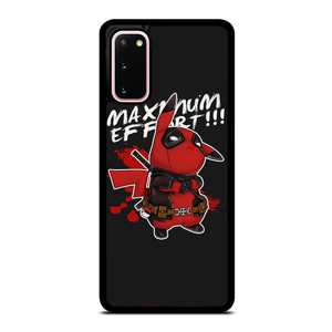 DEADPOOL POKEMON PIKACHU ART Samsung Galaxy S20 Case Cover DEADPOOL POKEMON PIKACHU ART Samsung Galaxy S20 Case Cover