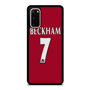 DAVID BECKHAM JERSEY MANCHESTER UNITED Samsung Galaxy S20 Case Cover