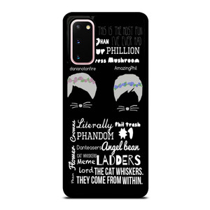 DAN AND PHIL QOTE Samsung Galaxy S20 Case Cover DAN AND PHIL QOTE Samsung Galaxy S20 Case Cover