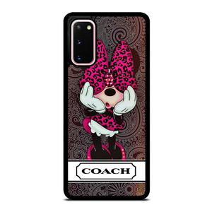 COACH NEW YORK MINNIE MOUSE CUTE Samsung Galaxy S20 Case Cover COACH NEW YORK MINNIE MOUSE CUTE Samsung Galaxy S20 Case Cover